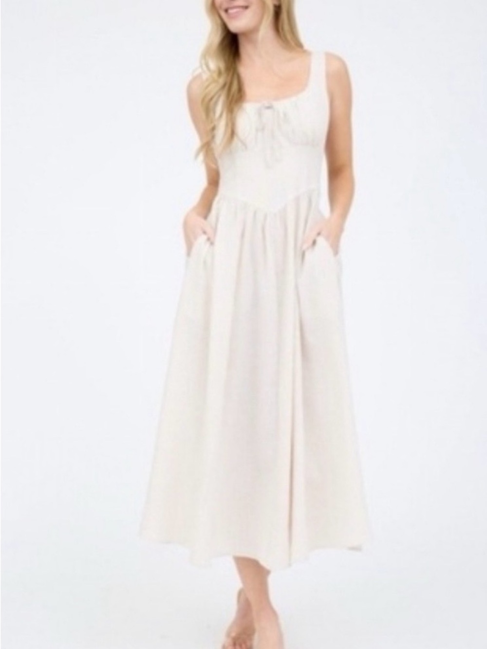 The Workshop Cottage Midi Dress